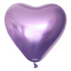12" Heart - Mirror Violet