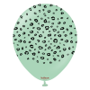 Leopard Macaron Green